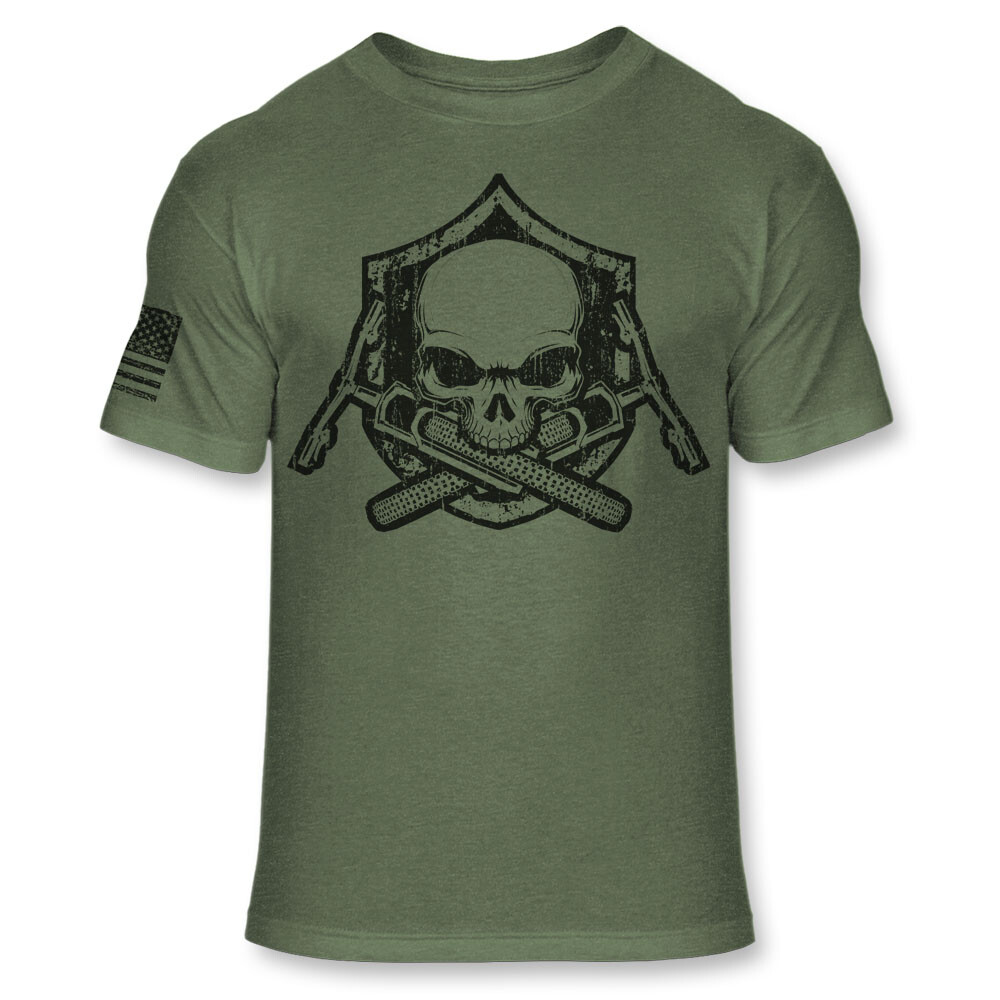 Mountain Bike MTB Grim Reaper Skull Crossbones Mt Biking Athletic T Shirt – A164