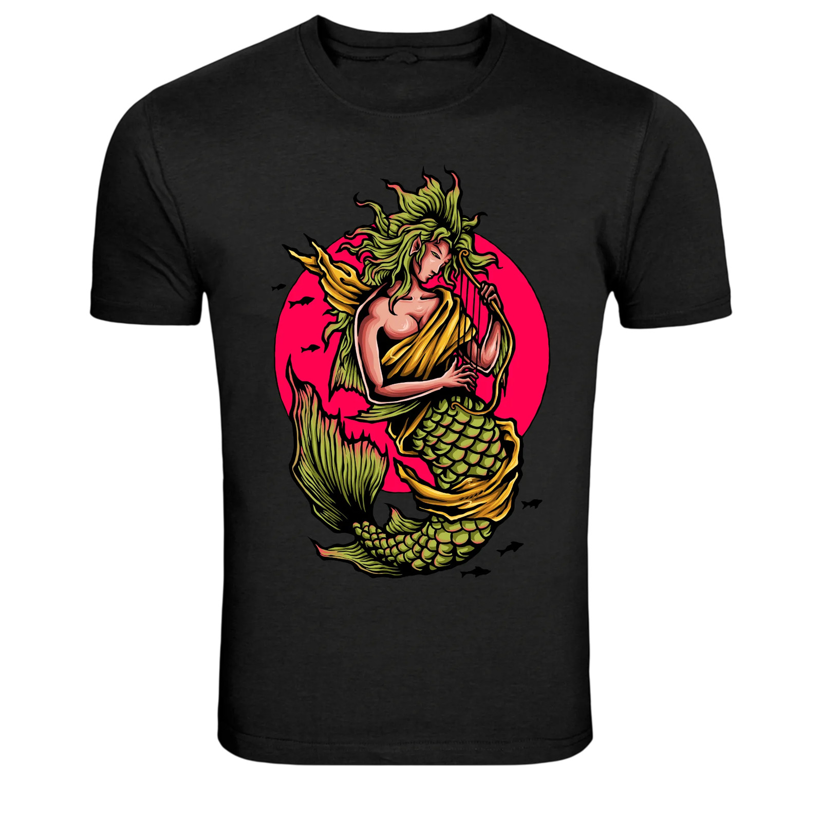 Mystic Mermaid Ocean Fantasy Sea Graphic T-Shirt gallery