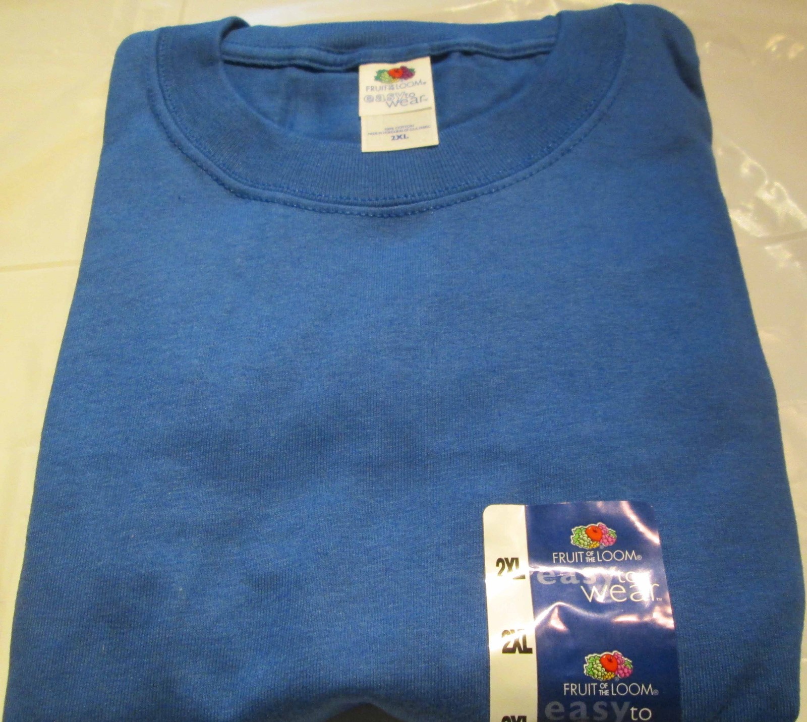 Men Fruit of The Loom Murina Other T-Shirts 2XL 6 Pc 6 Color 100 Cotton & 50/50 gallery