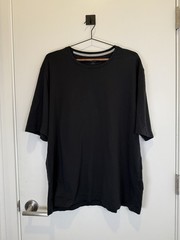Johnston & Murphy Men’s Black Short Sleeve Tee 100% Pima Cotton