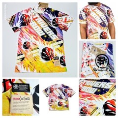 Strivers Row Soul Meteor T-Shirt Men’s M Purple Yellow Orange Basketball NWT