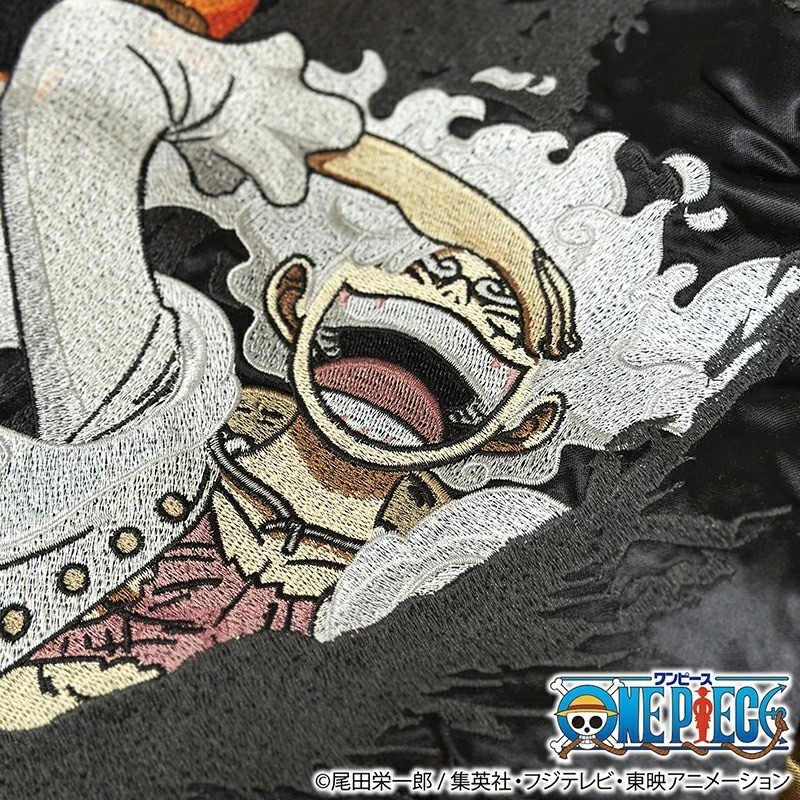 Karakuri Soul x ONE PIECE FOUR EMPERORS Sukajan LUFFY SHANKS BUGGY TEACH 2XL gallery