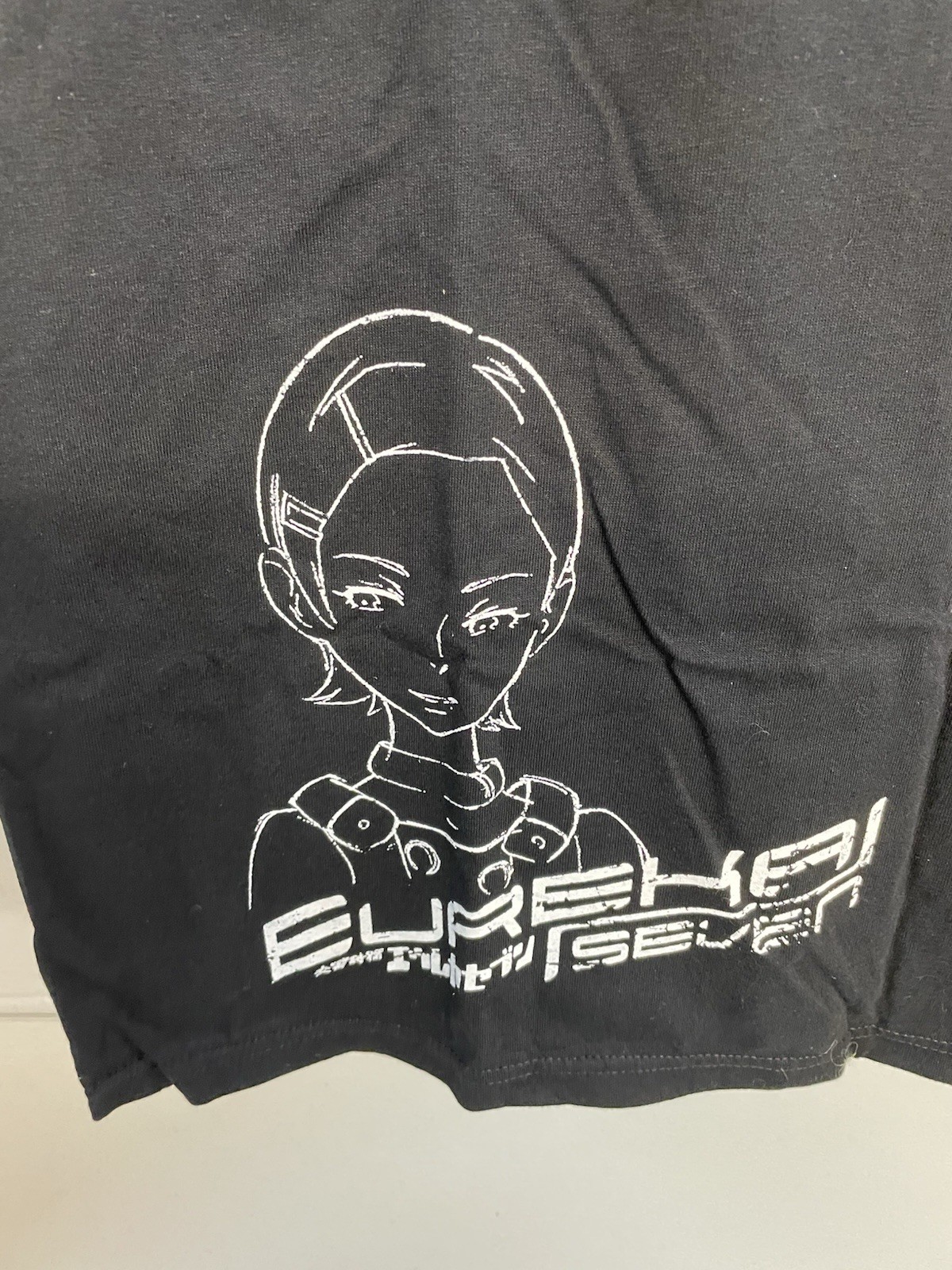 Eureka Seven Anime Shirt Black Short Sleeve XL Anvil Tag New Never Worn gallery
