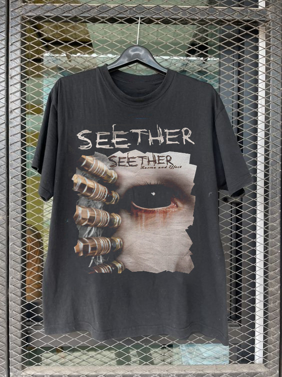 Seether Karma and Effect T shirt Full Size S-5XL gallery