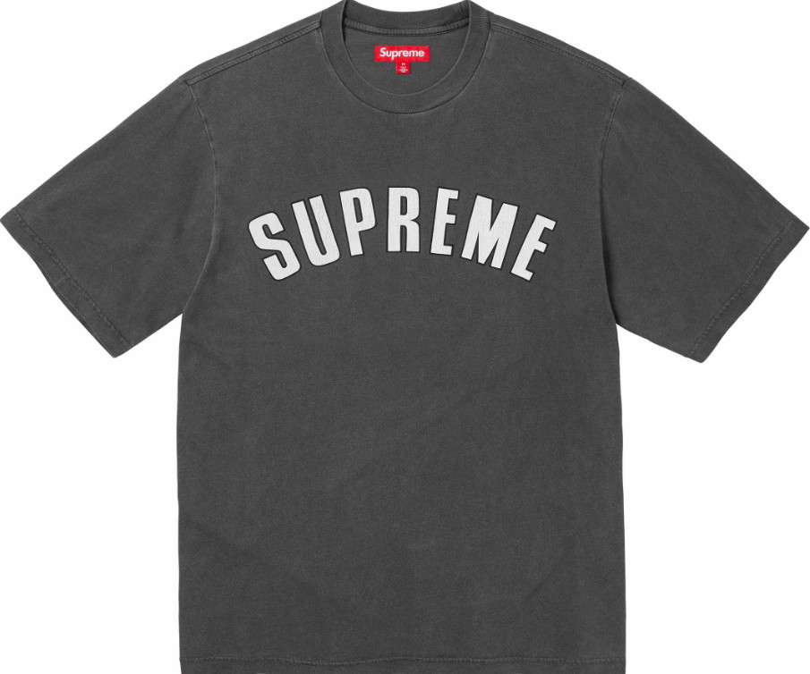 Supreme Cracked Arc S/S Top Black Size XL SS24 In Hand Ships Fast Spellout