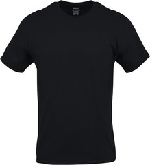 Gildan Men’s Crew T-Shirts, Multipack, Style G1100 X-Large, Black (6-pack)