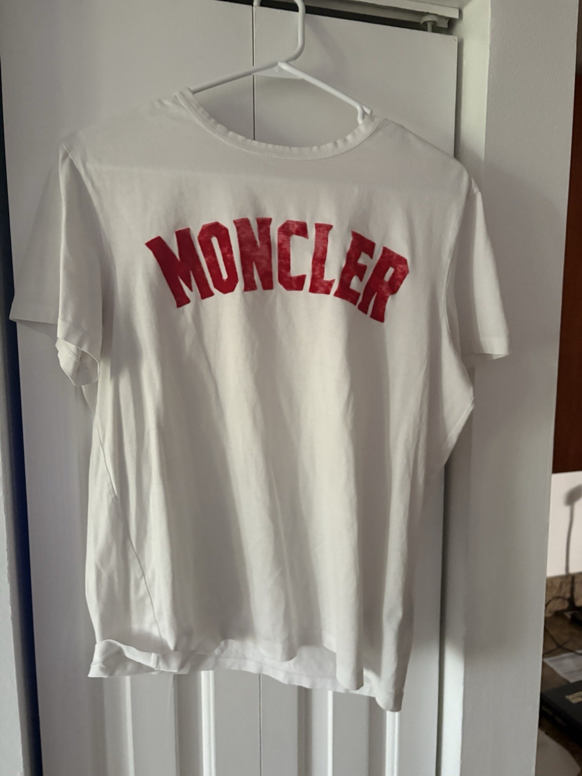 MONCLER T-shirt cotton White . See Picture And Read Description gallery