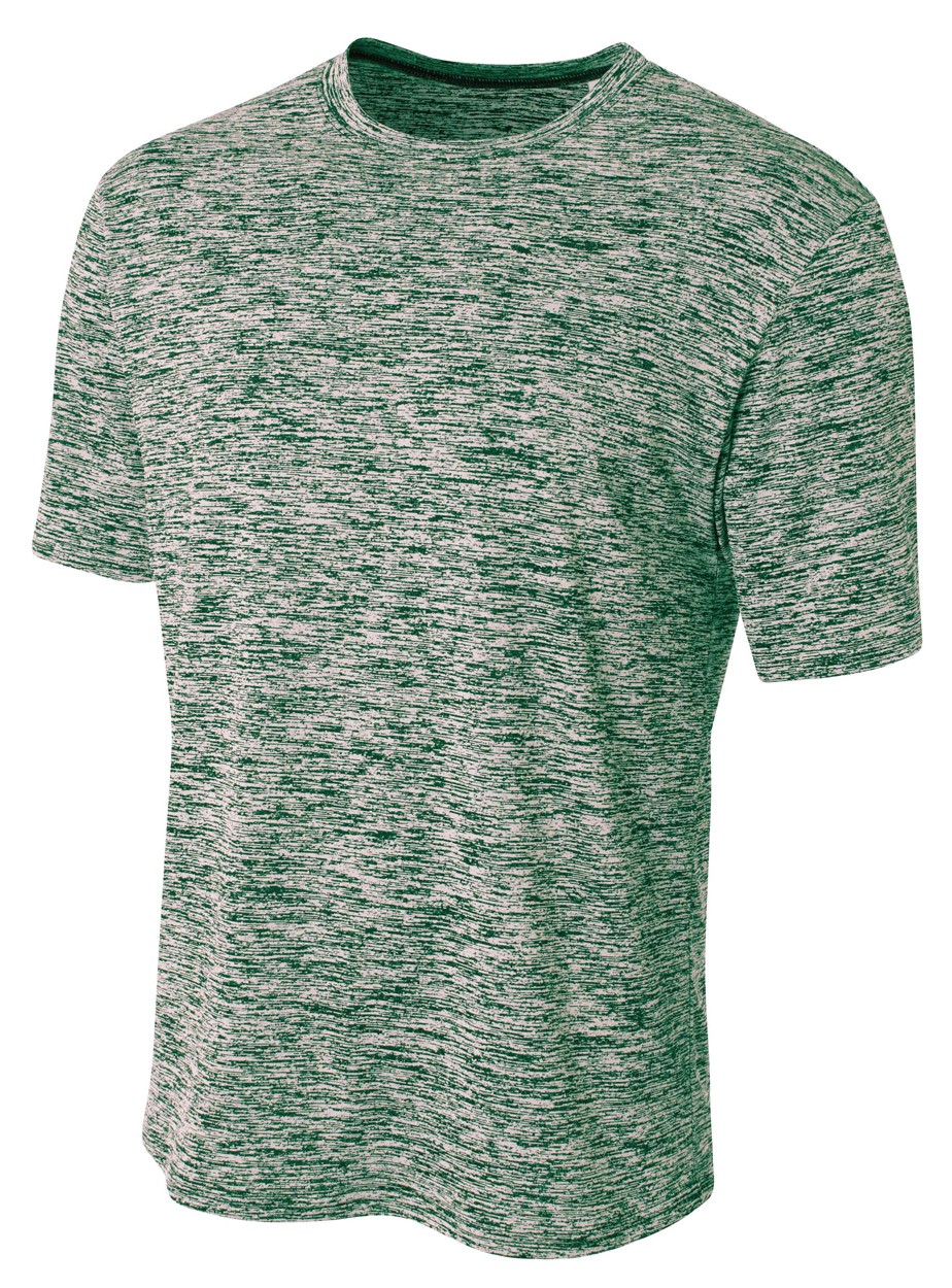 A4 Space Dye Tech Tee Mens N3296