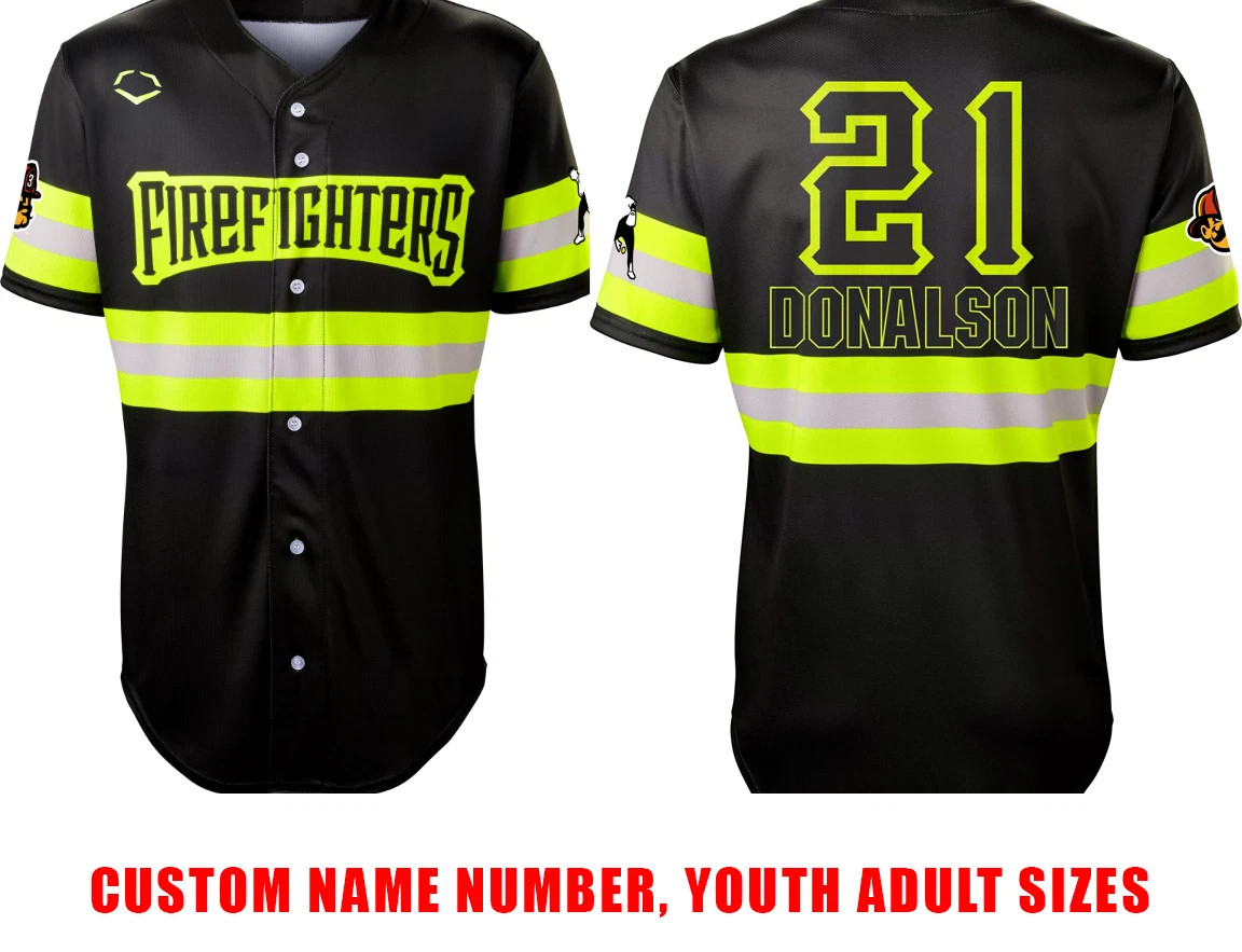 CUSTOM The Firefighters banana ball HOT NEW Jersey All sizes JTD001 gallery