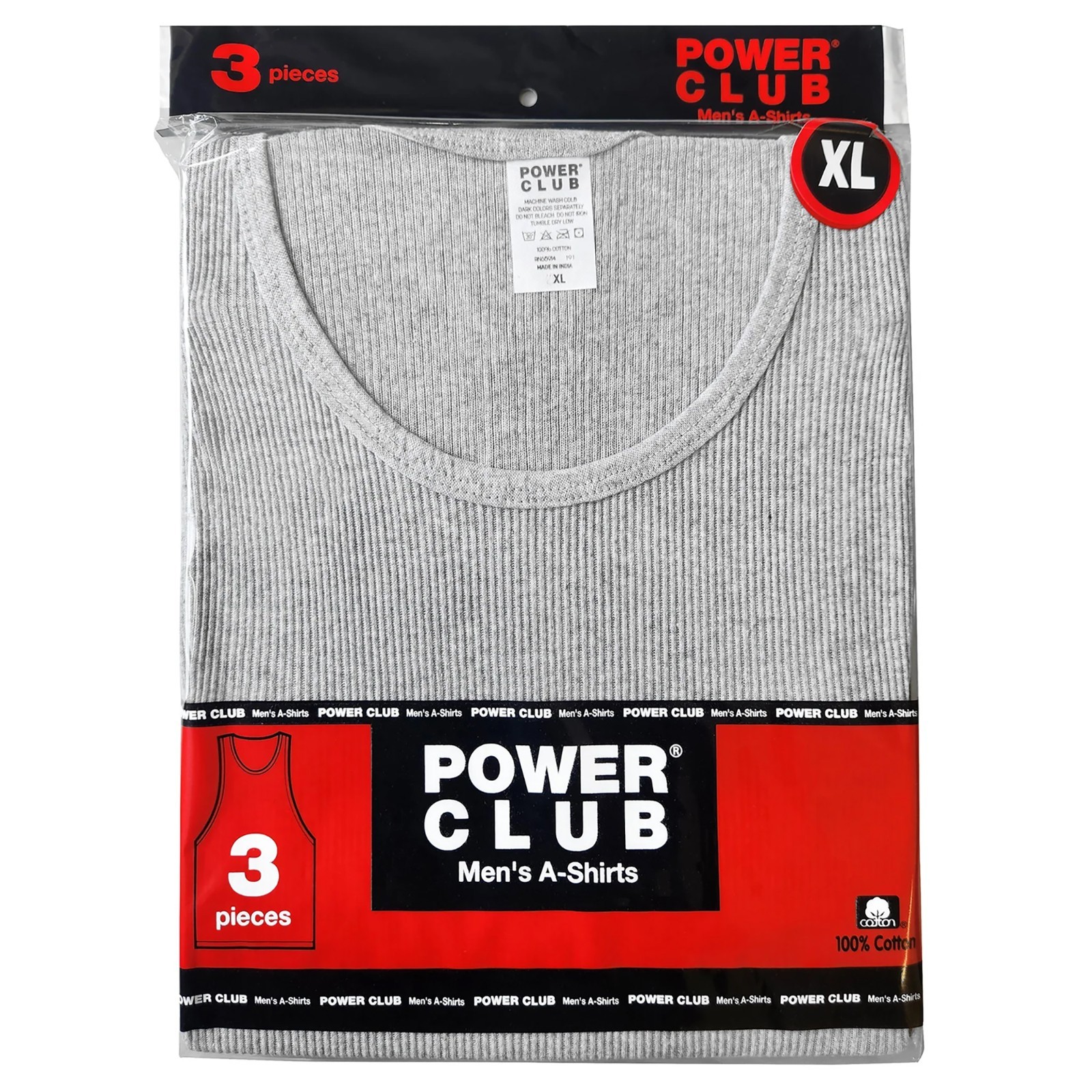 Men's Tank Top 100% Cotton Black Grey A-Shirt Wife Beater Undershirts Size S-3XL gallery