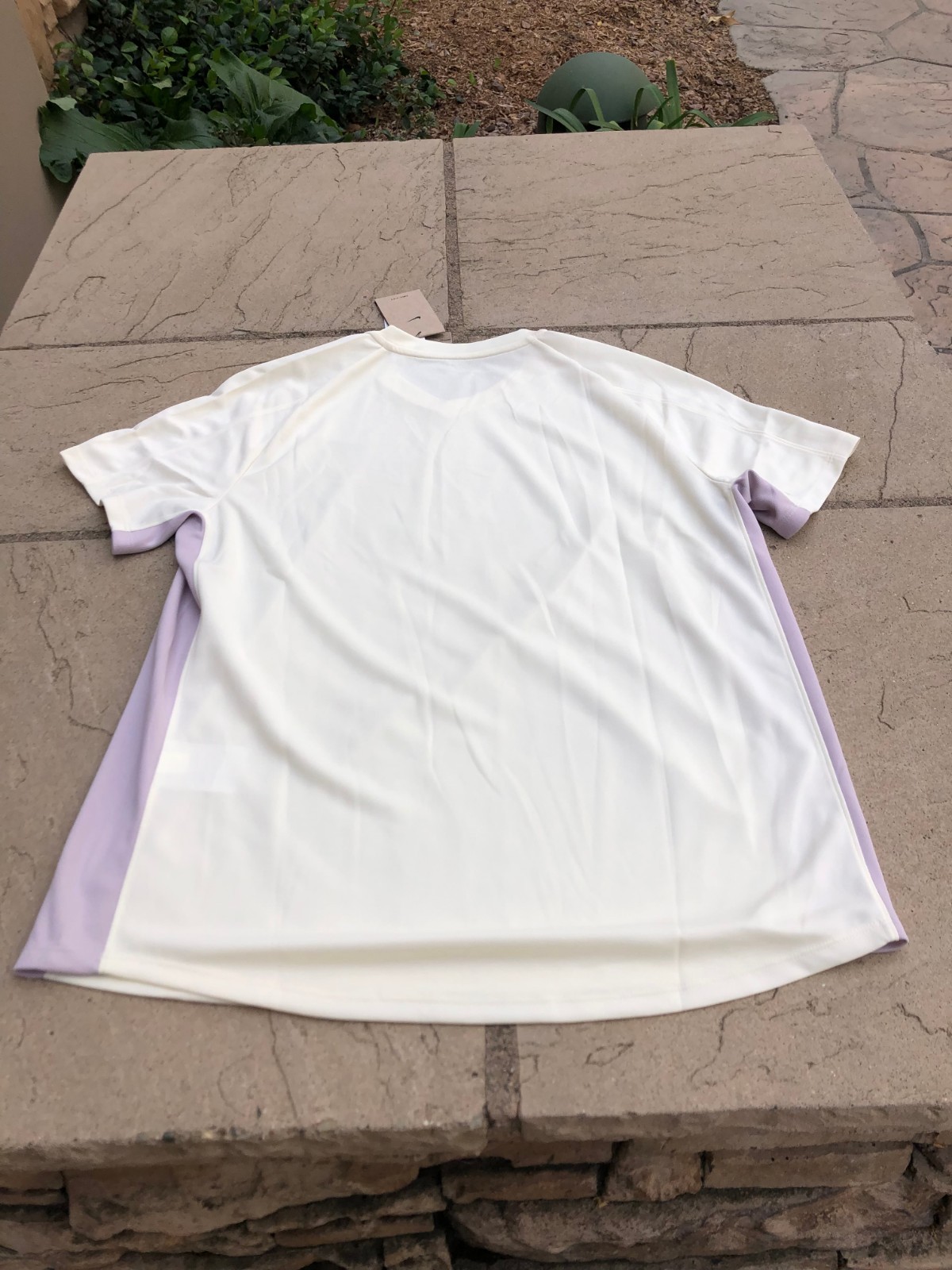Men's L Large Nike Court Victory Dri-Fit Tennis Shirt Golf CV2982-113 Coconut gallery