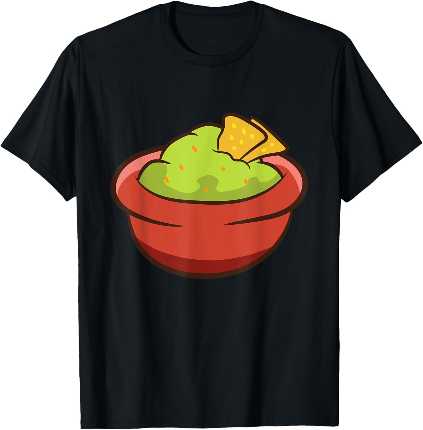 Guacamole With Nacho Chips Love Guacamole T-Shirt gallery