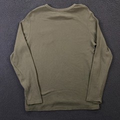 Marine Layer Shirt Mens Medium Large Waffle Knit Supima Cotton Modal Soft Green