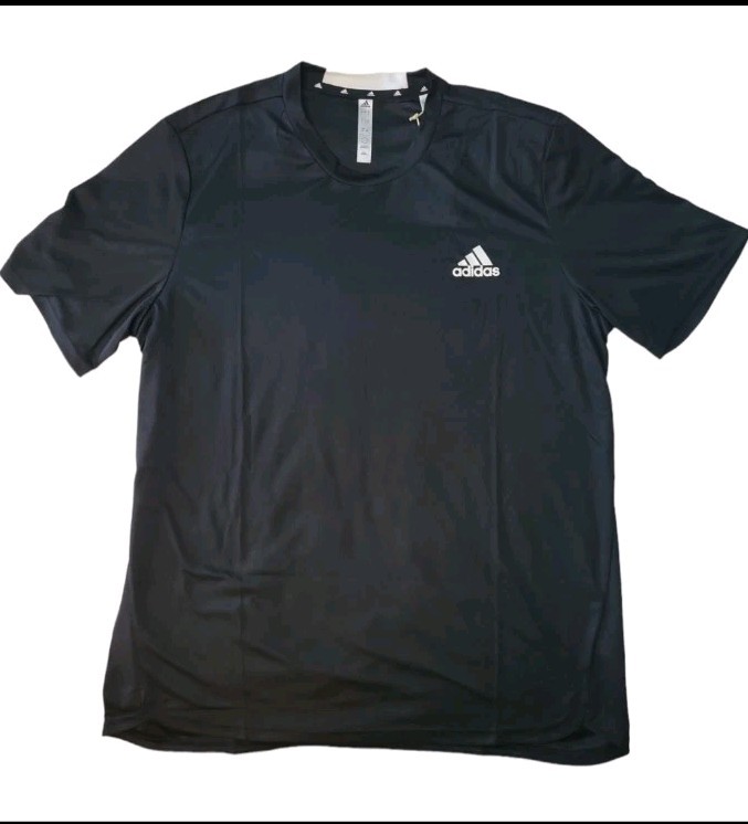 Adidas Men’s D4M Aeroready Shirt Short Sleeve Regular Fit Workout Te Black Small