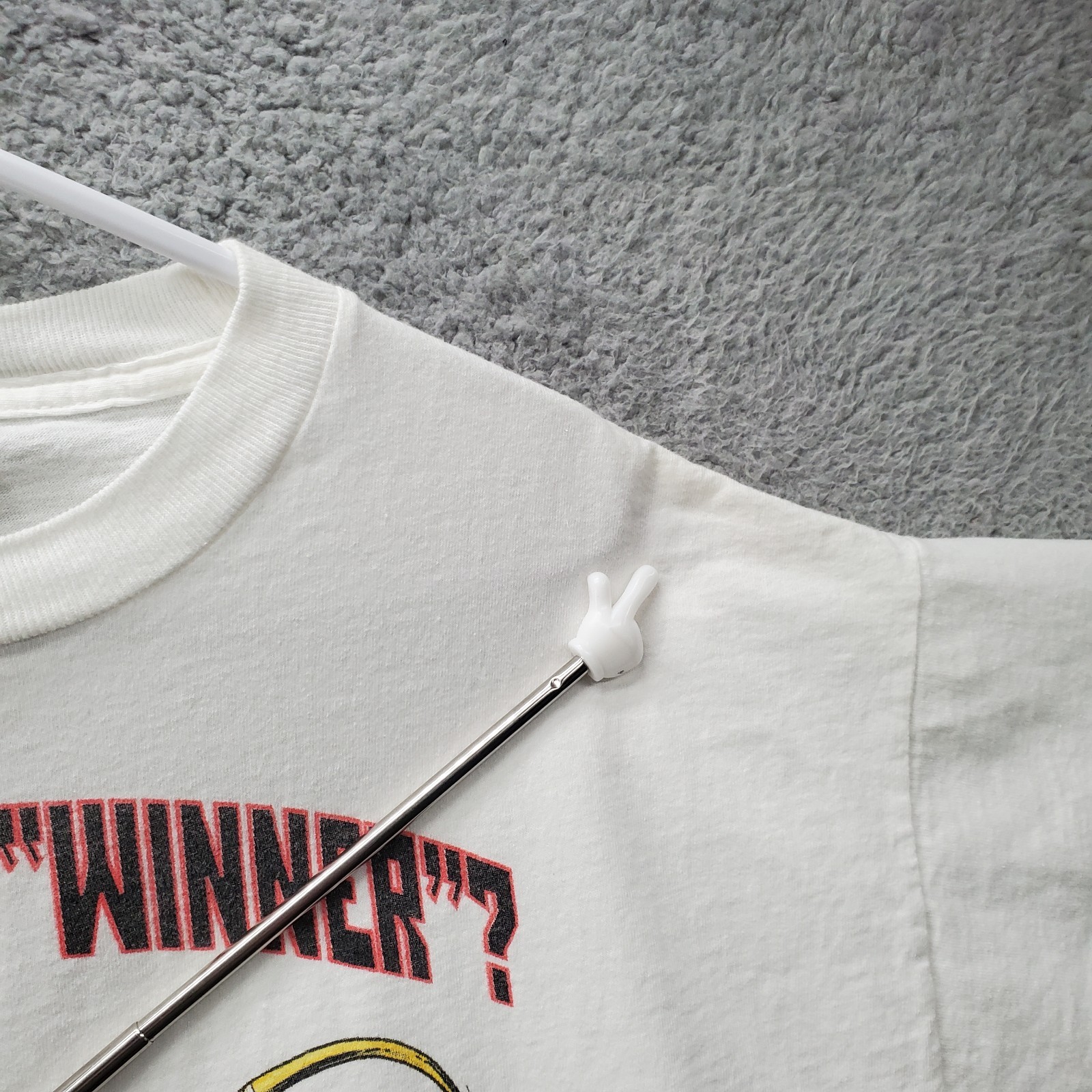 Vintage What Makes A Winner Fishing T Shirt Mens Large Funny Humor Tultex gallery