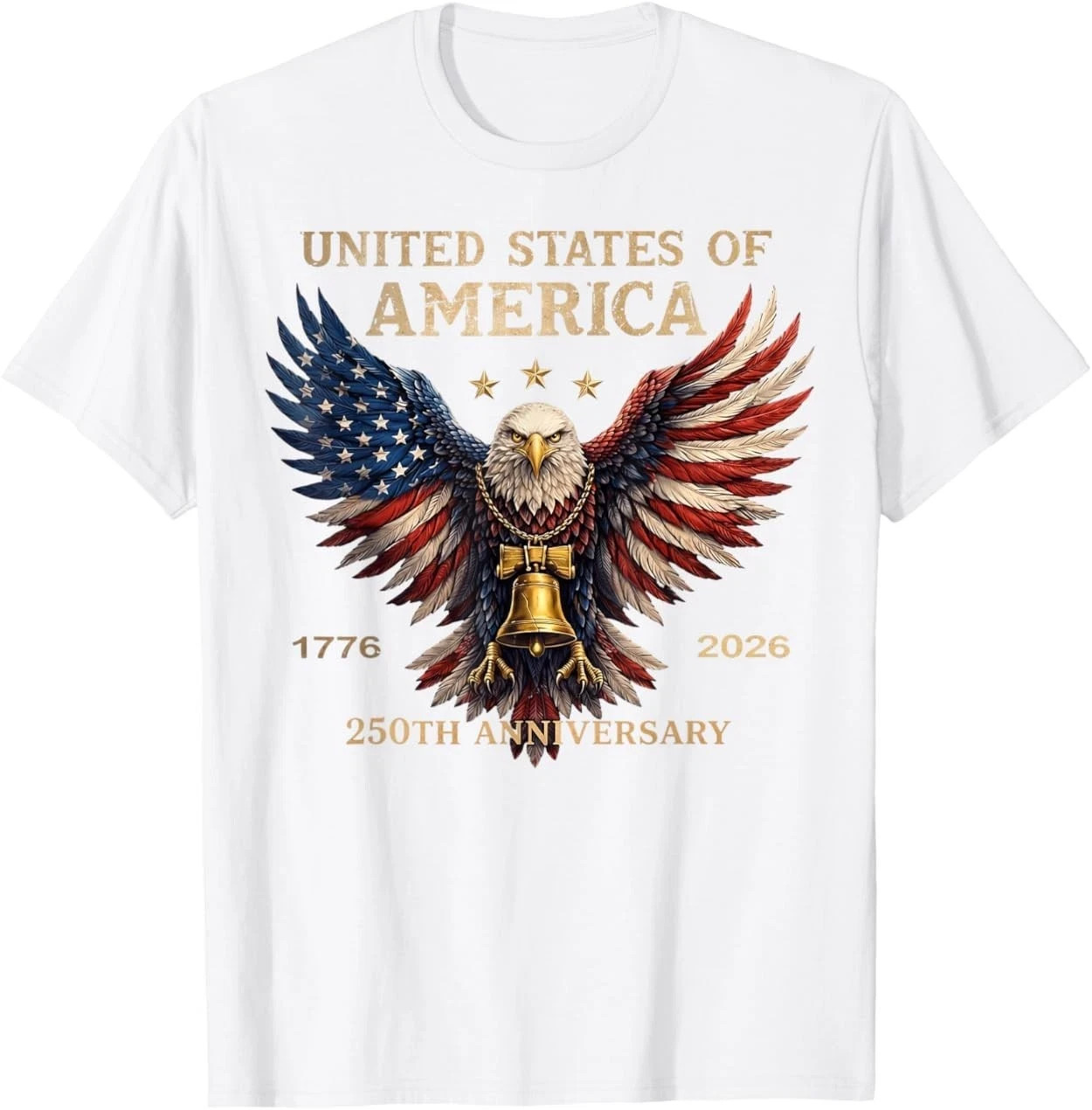 Retro 250th Anniversary The United States of America T-Shirt gallery