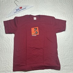 Supreme 2021 Release Red “Mouse” Tee/Medium Dead Stock Authentic Supreme
