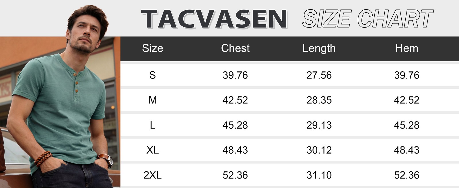 Men's Henley Short Sleeve Shirt UPF 80+ Lightweight Moisture Wicking Summer Tops gallery