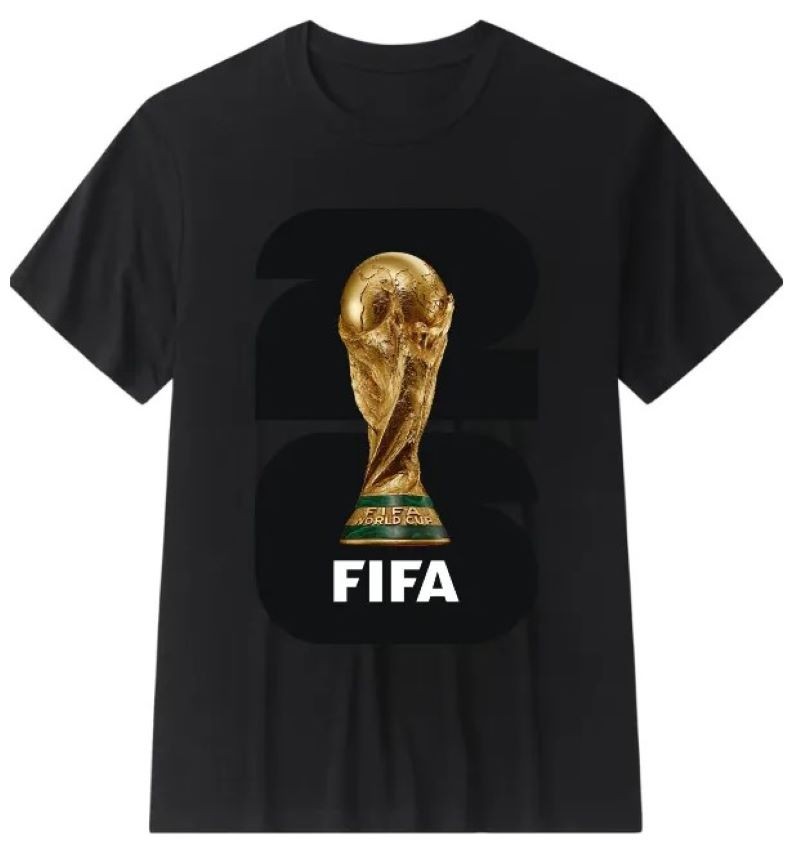 2026 FIFA World Cup 26 Trophy Graphic Unisex T-Shirt SIZE S-5XL gallery