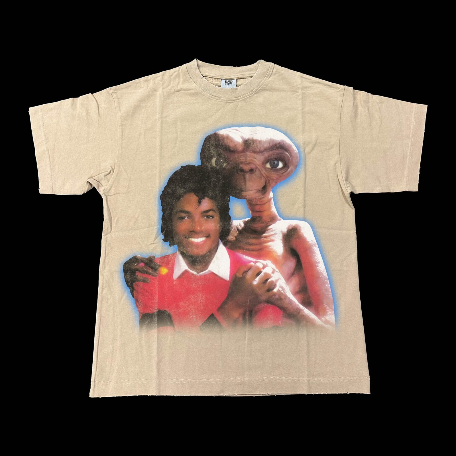 Michael jackson and ET tshirt reprint_ vintage movie tshirt gallery