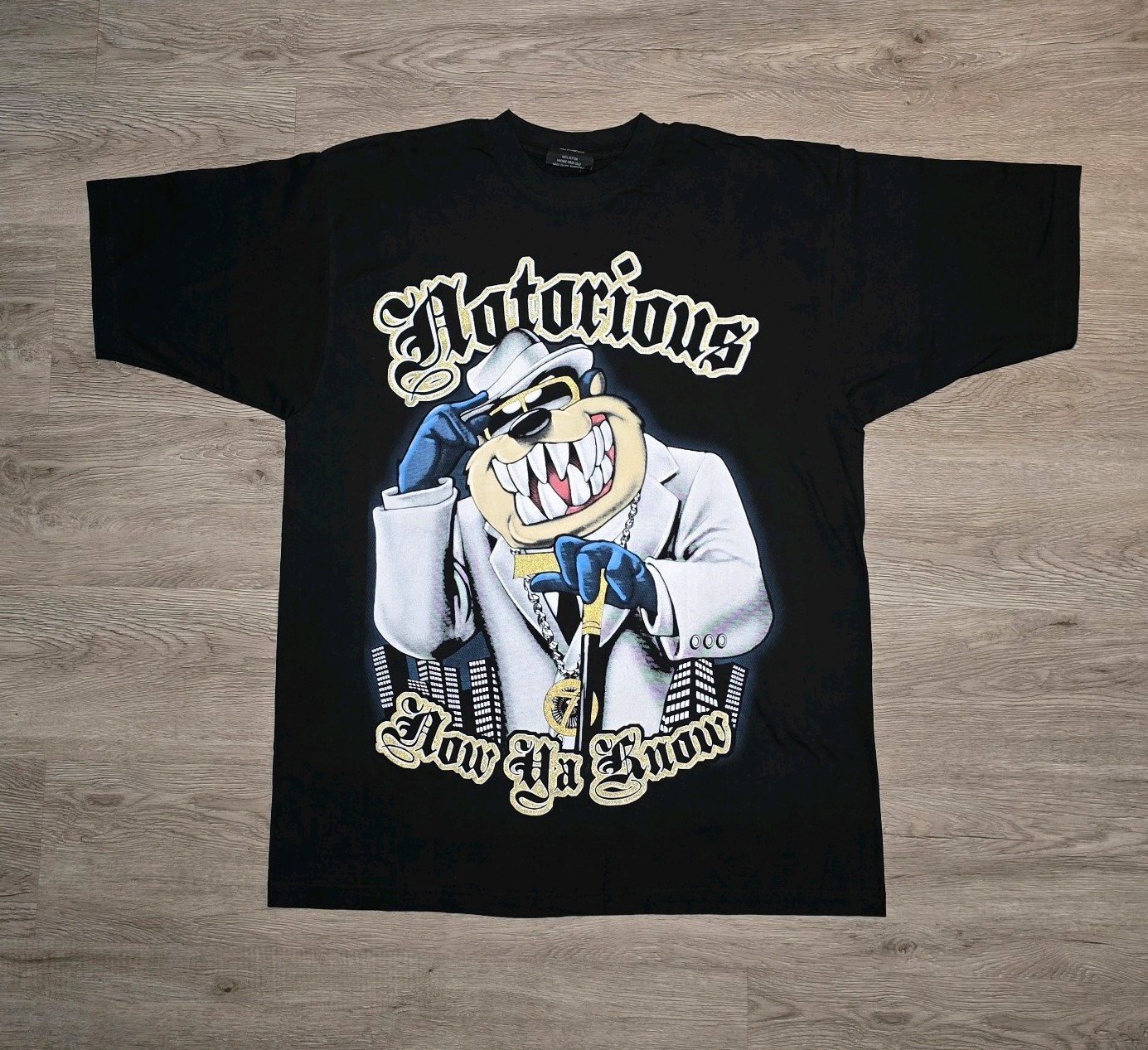 Notorious “Now Ya Know” Graphic T-Shirt Cypher Brand Black XL | Vintage 2000s gallery