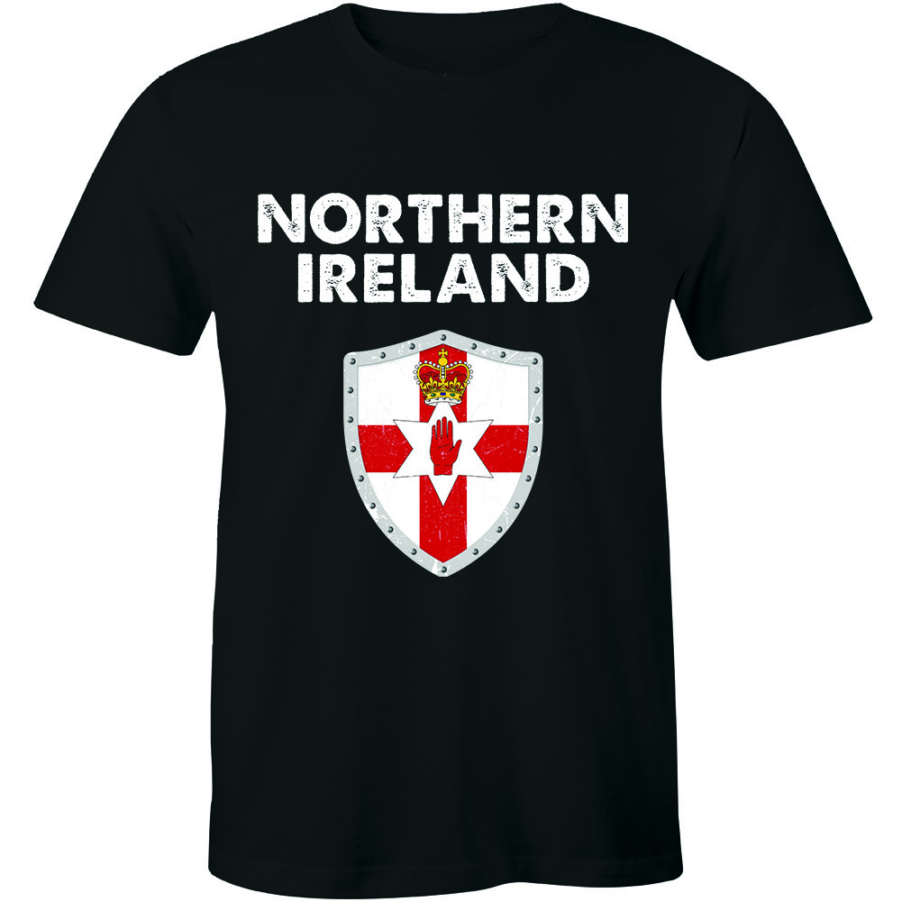 Northern Ireland Flag Men's T-shirt Tee Top Irish Football Gift Shirt gallery