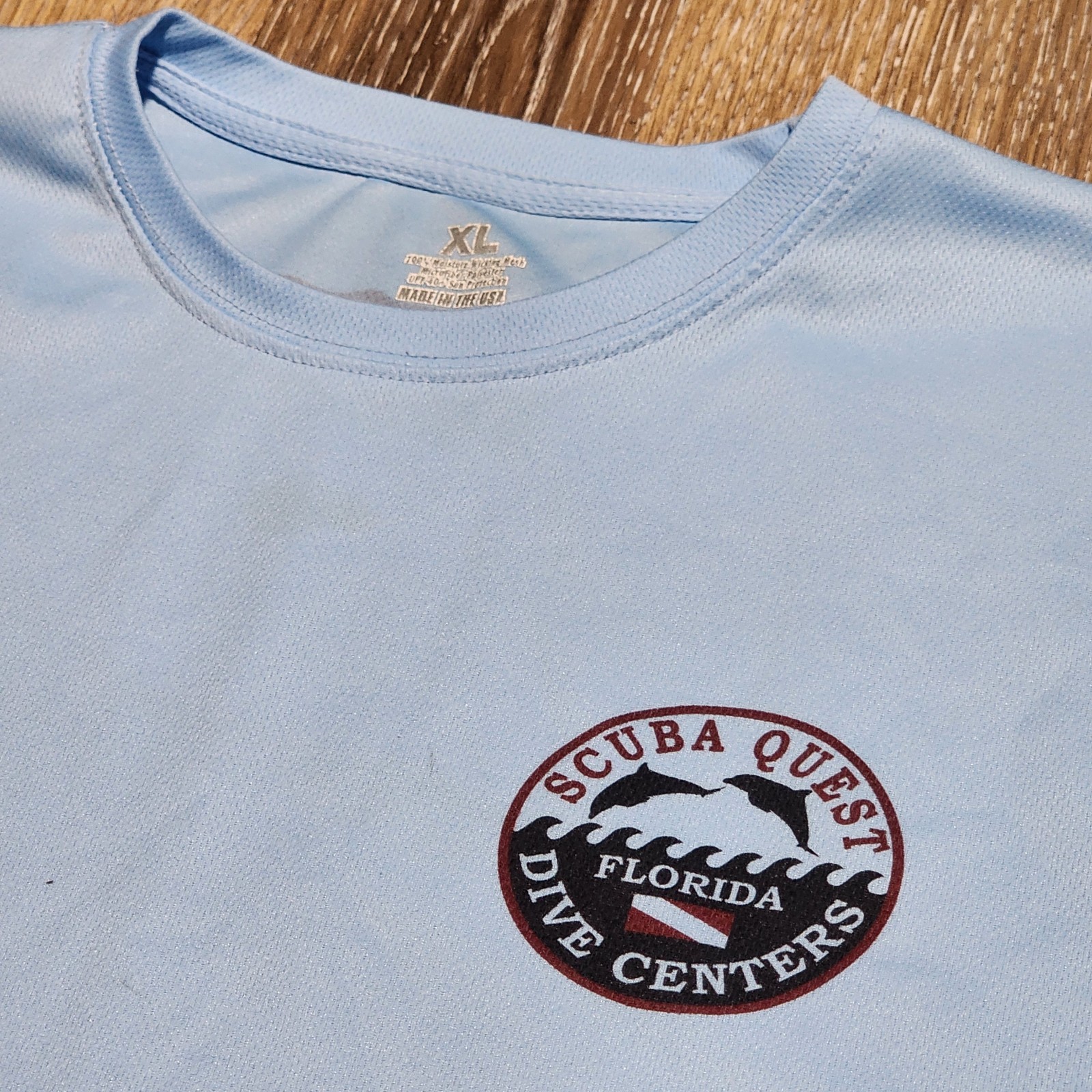 Scuba Quest Florida Dive Centers Performance Dri Fit Long Sleeve T-Shirt Size XL gallery
