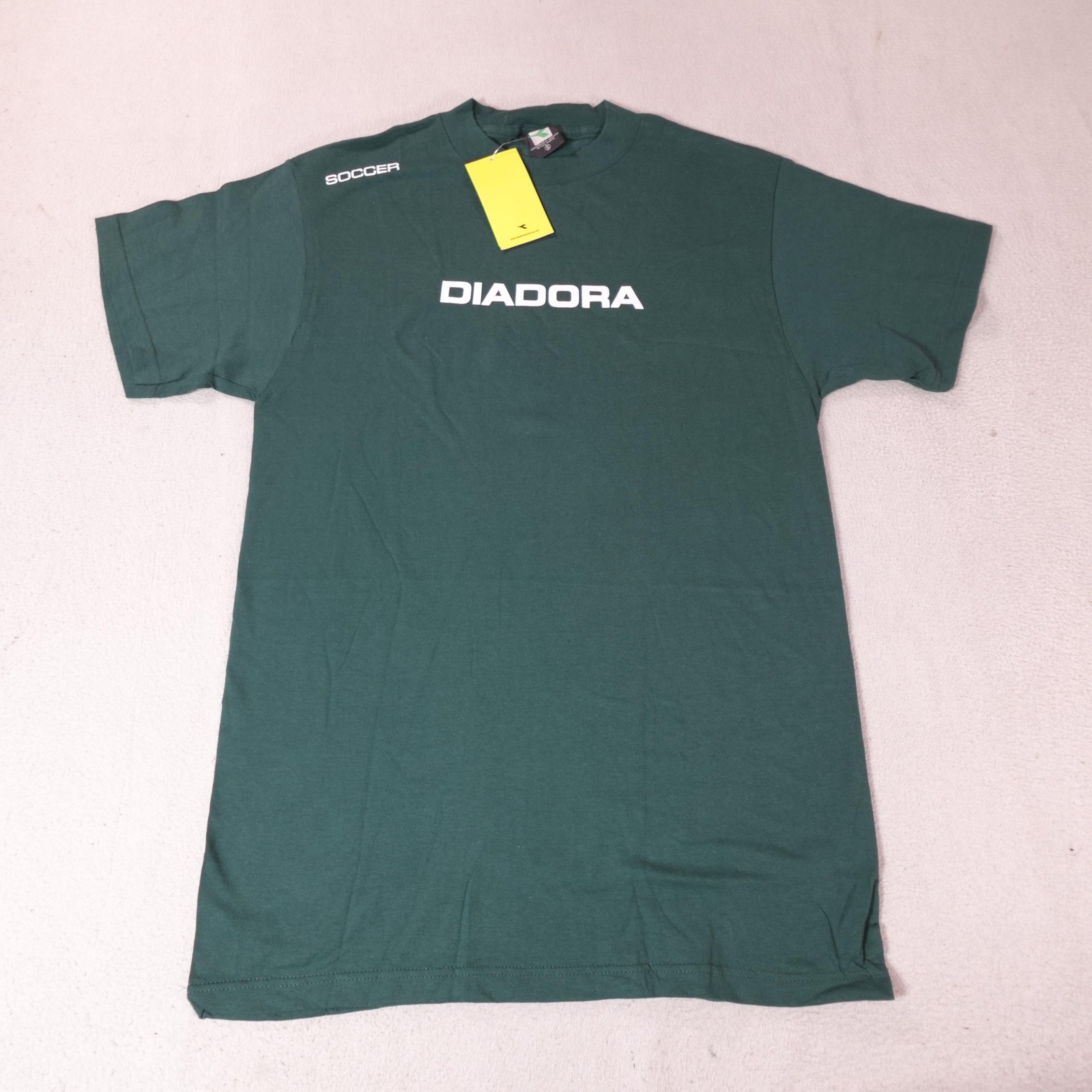Diadora Shirt Mens Small Green Soccer Logo Outdoor Sports Exercise Gym Run New gallery