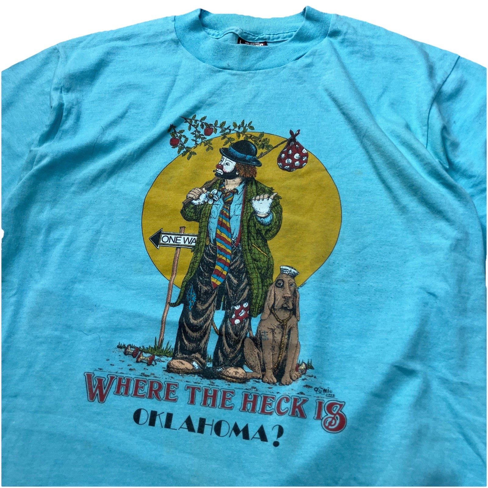 90’s Hobo Clown Vagabond Graphic Tee Shirt gallery