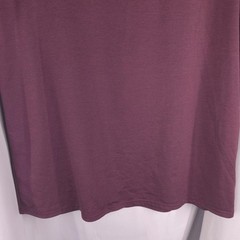 Quince Flowknit Breeze Performance Tee Mens XL Burgundy Crew Neck Buttery Soft