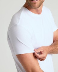 True Classic Crew Neck (White) Medium