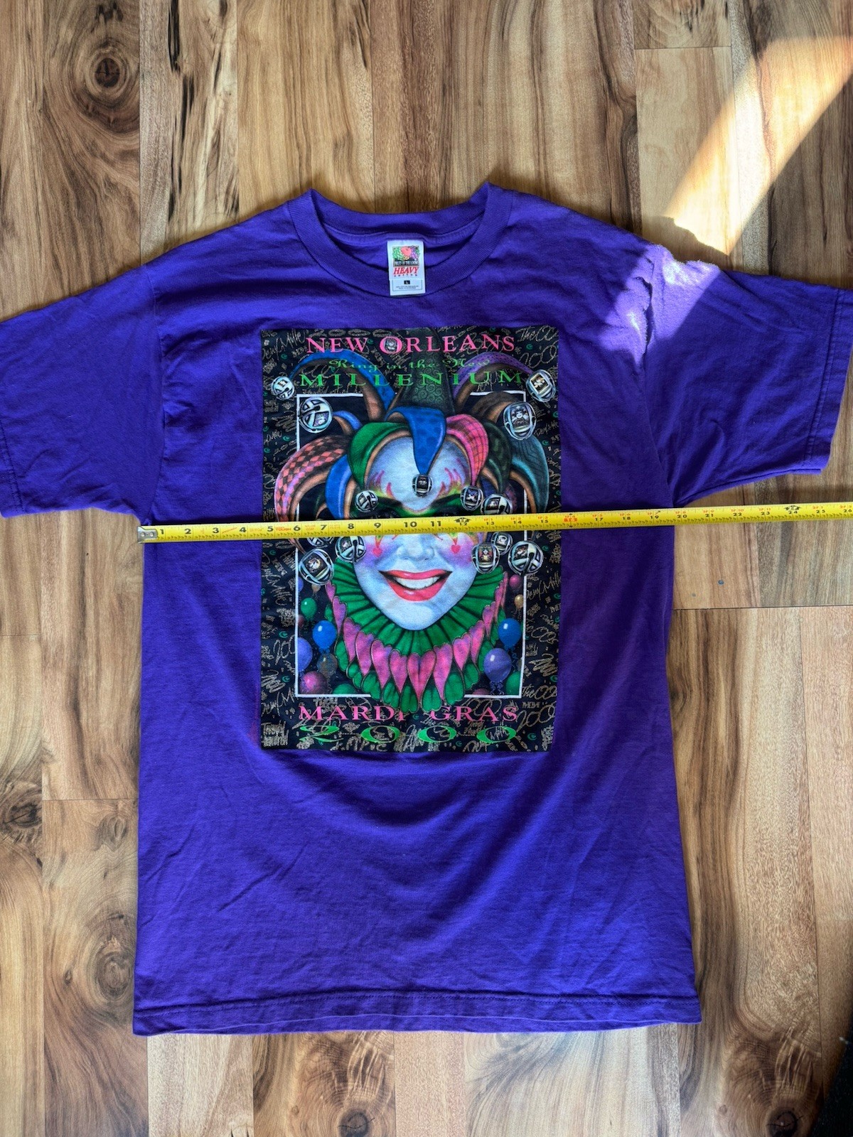 NEW ORLEANS MILLENIUM 2000 Y2K MARDI GRAS Shirt Artwork By Andrea Mistretta gallery