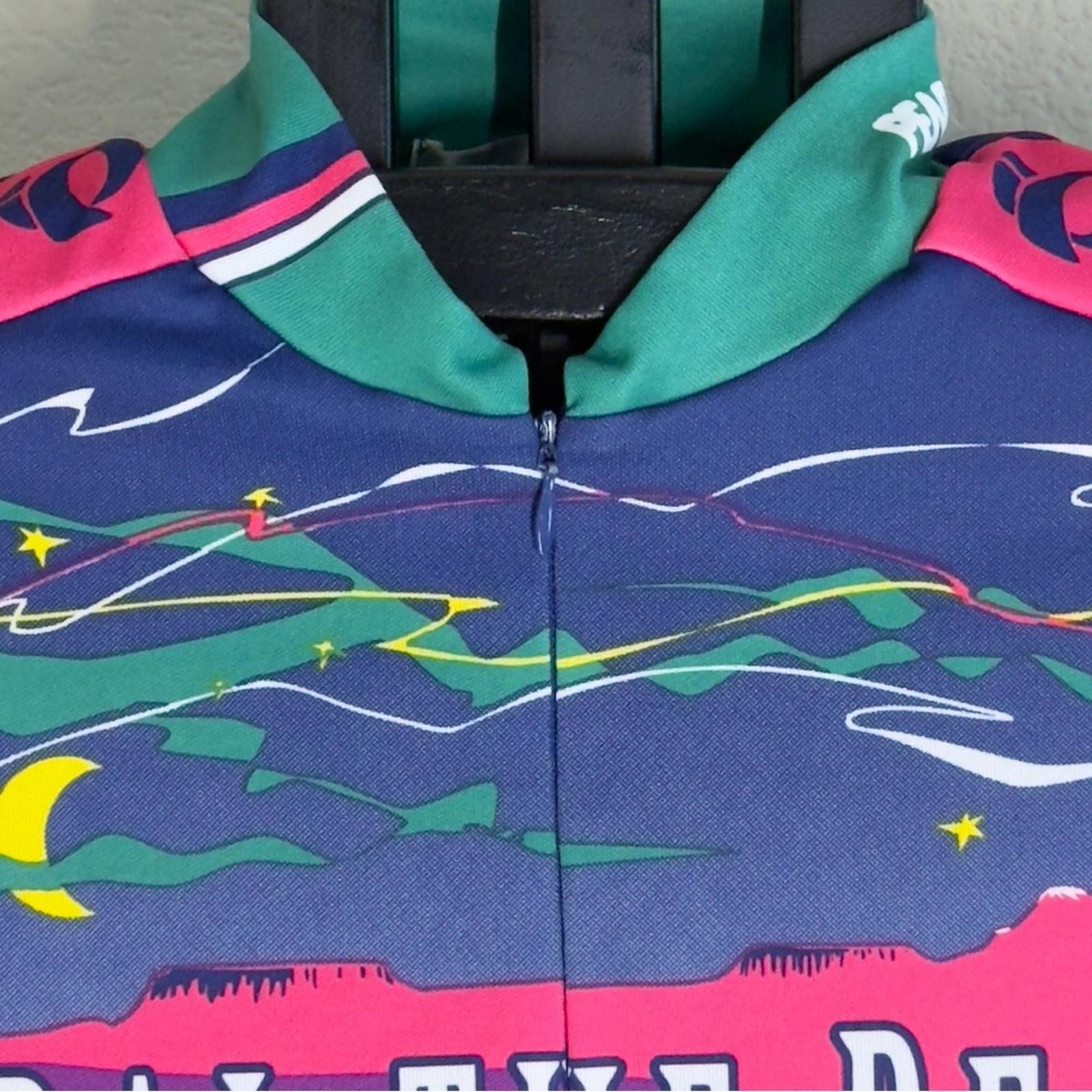 RARE Vintage Pearl Izumi "Pedal the Peaks" Cycling Jersey - Size L gallery