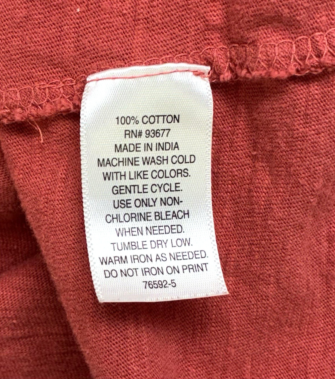 Mutual Weave Men's 3XLT Crew Neck Orange Pocket T-Shirt Short Sleeve Pre-owned gallery