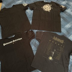 Official Behemoth 4 Shirts Collection XL T Shirt Lot Blackened Death Metal RARE