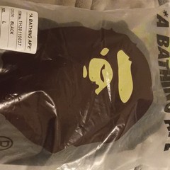 A Bathing Ape BAPE x Chrome Hearts Baby Milo Graphic Logo T-Shirt Black L