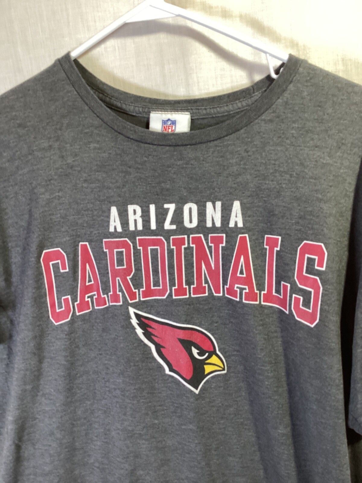 Arizona Cardinals Gray XL Cotton Blend NFL Licensed T Shirt gallery