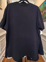 Authentic Moncler Grenoble Logo Tee Black Mens XXL Runs Small See Measurements