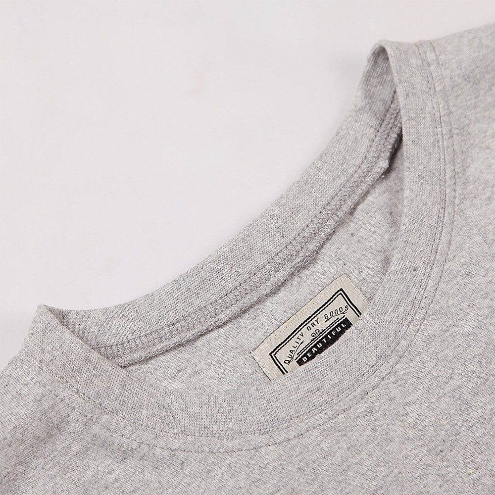 Premium Cotton Men's Pocket Tee Anti-Shrink Solid Color Crew Neck Everyday Wear gallery