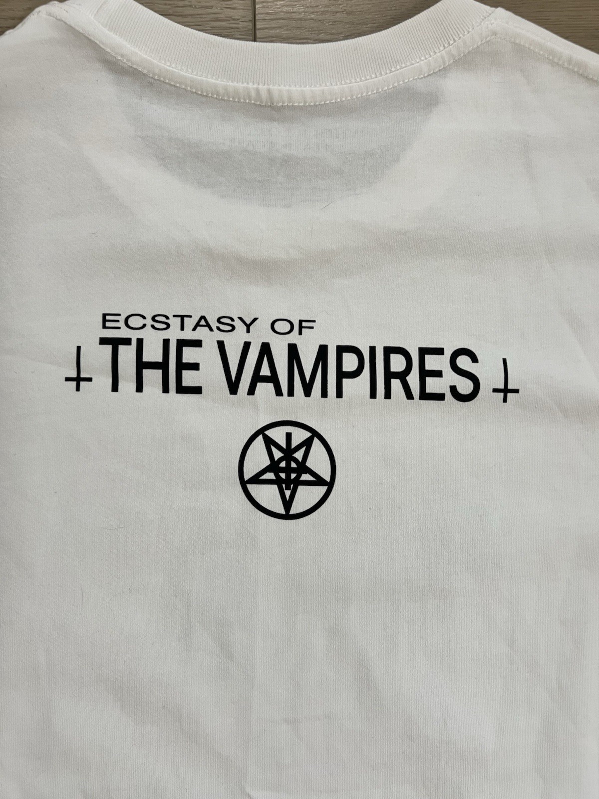 Playboi Carti “Ecstasy Of The Vampires” Graphic Tee White Medium Concert Merch gallery