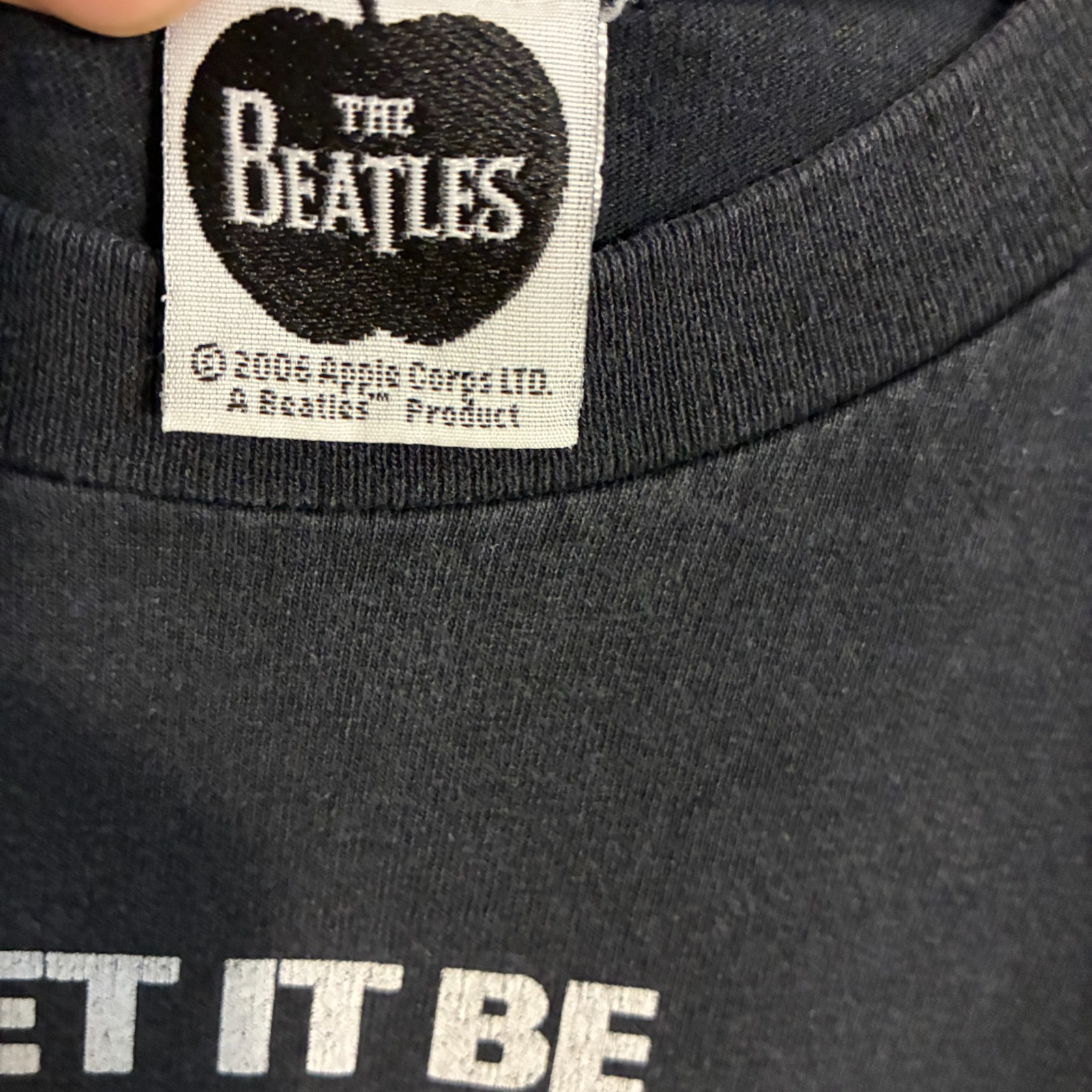 Vintage The Beatles Let It Be Shirt Adult L Lennon McCarthy Graphic Band Tee gallery