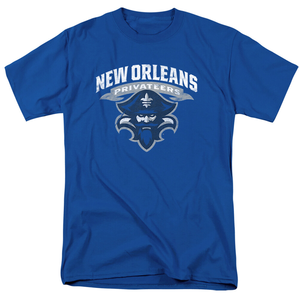 The University of New Orleans Adult T-Shirt Primary Logo, Royal Blue, S-5XL gallery