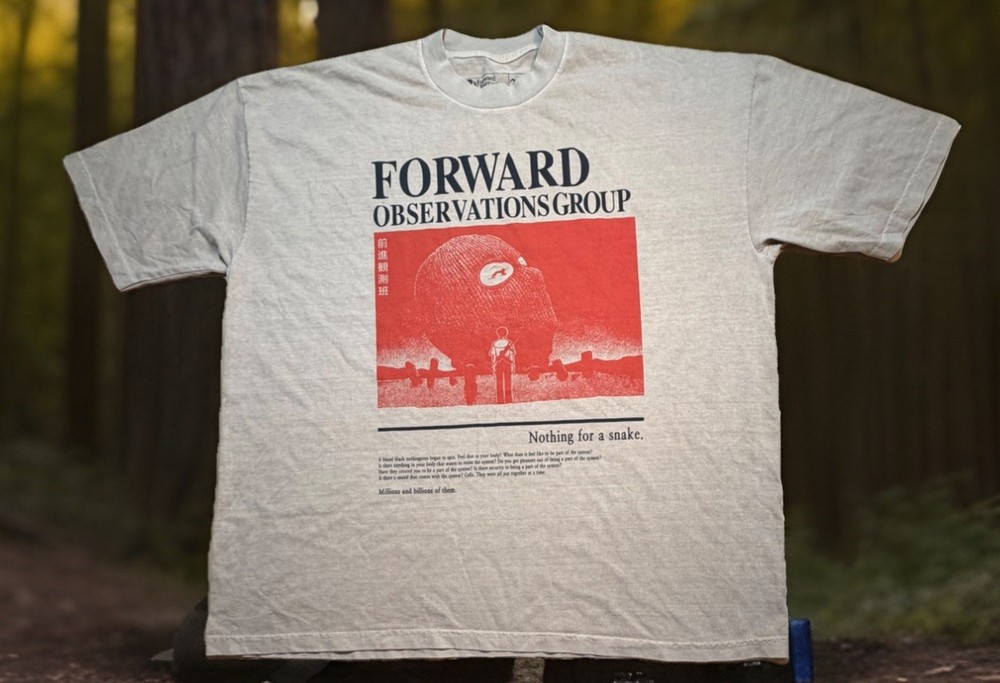 Forward Observations Group Nothing For A Snake Millions New XXL Anime FOG 2XL