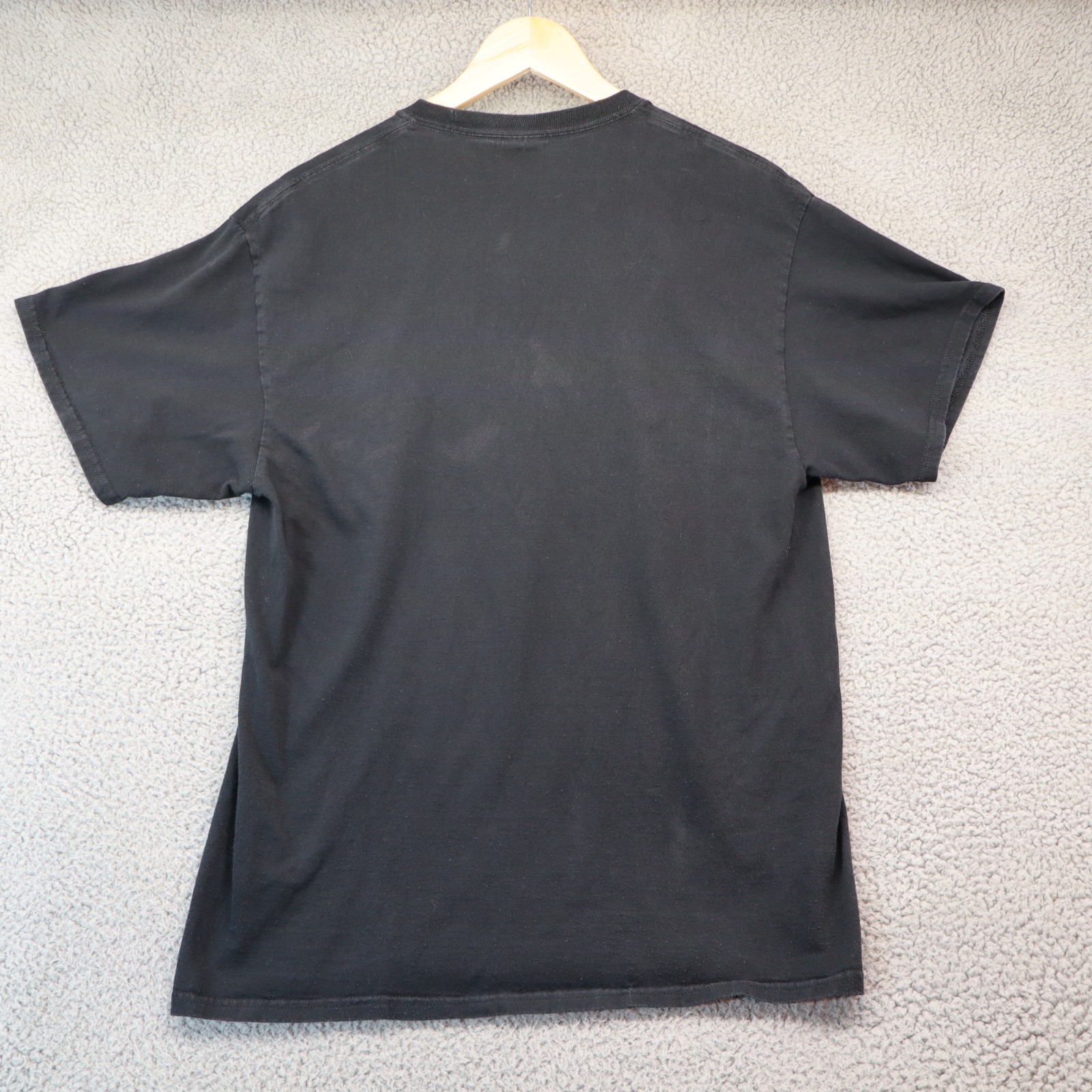 VTG Las Vegas Men Shirt Large Graphic T black Y2K postcard retro gallery