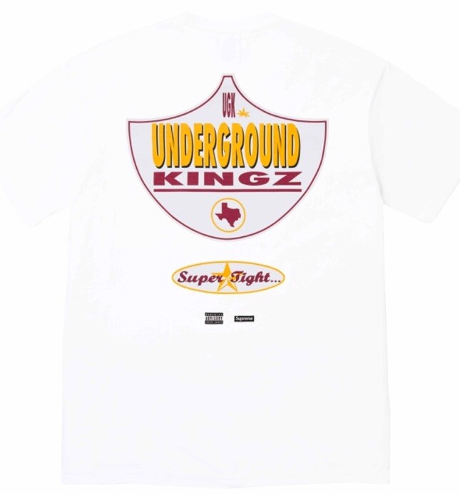 SUPREME UGK SUPER TIGHT TEE WHITE SIZE SMALL (SS24) BRAND NEW (AUTHENTIC) gallery
