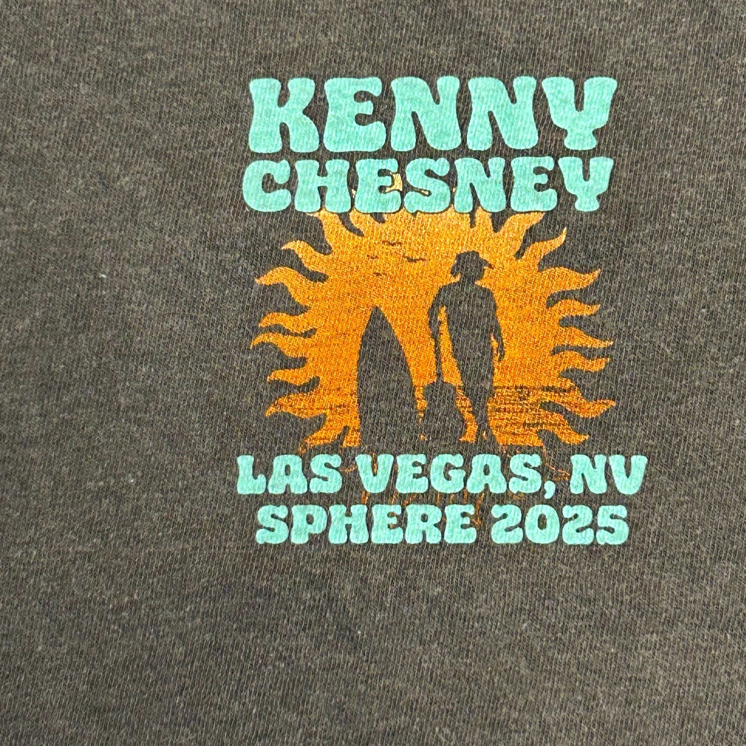 Kenny Chesney Concert T-Shirt Sphere Size XL 2025 Sun NEW Las Vegas Country Tour gallery