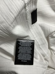 William Rast Men’s White Solid Crew Neck Short Sleeve Shirt Size Large