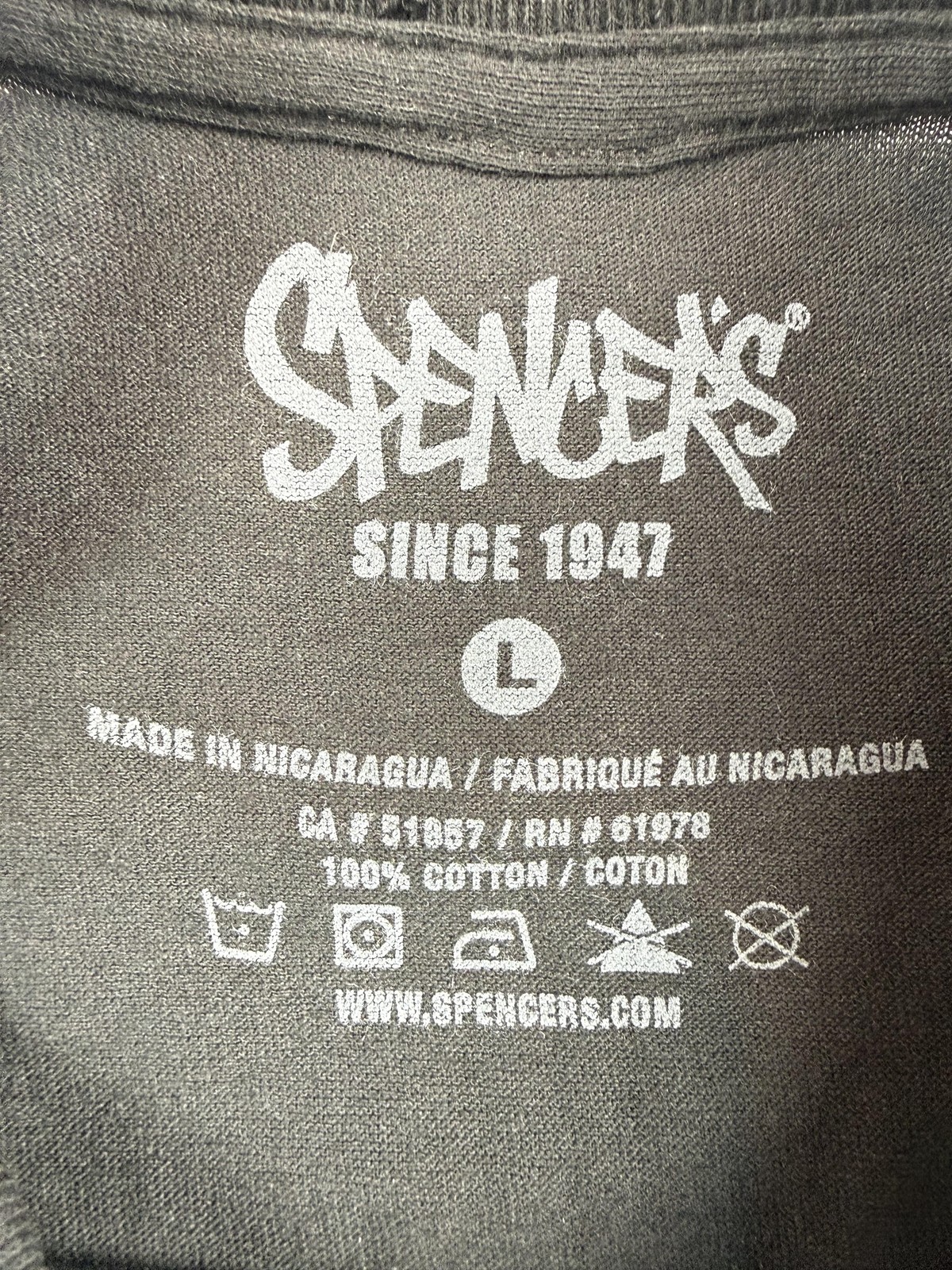 Spencer's Shirt Mens Large Black Bad Trip Mushroom Graphic Tee Cotton Tagless gallery