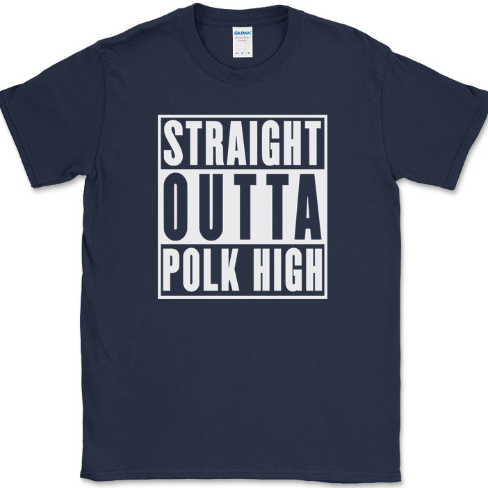 Straight Outta Polk High T-Shirt Funny Al Bundy Married With Children Tee gallery