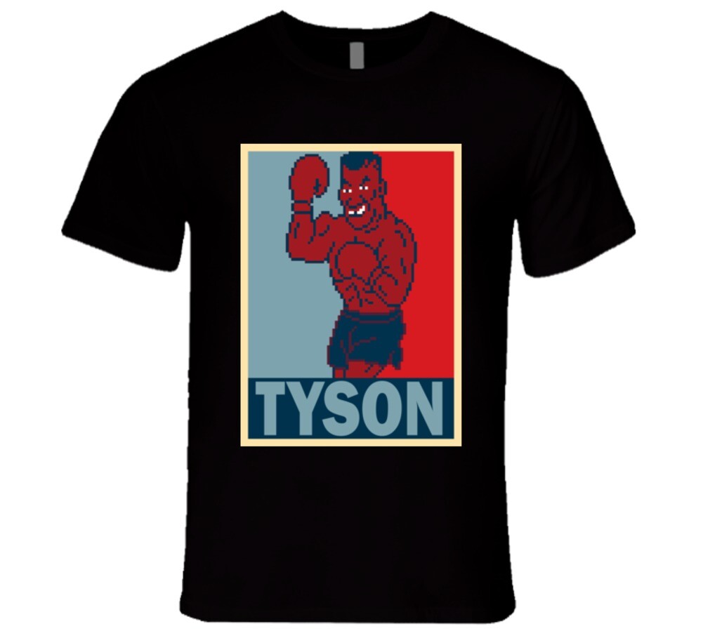 Mike Tyson Hope Mike Tyson's Punch Out Retro Video Game Boxing T Shirt gallery